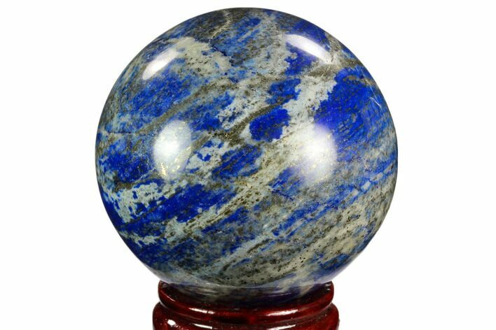 Polished Lapis Lazuli Sphere - Pakistan #123444